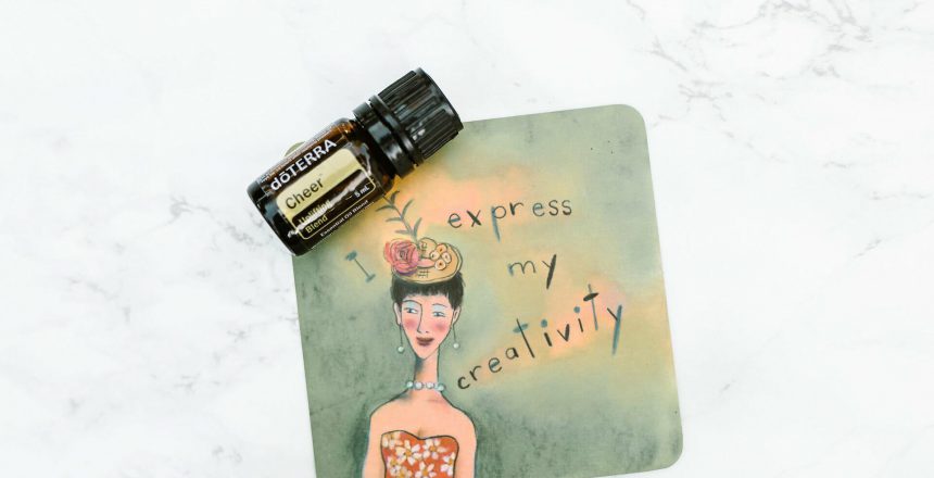 Cheer Essential oil with affirmation: "I express my creativity"